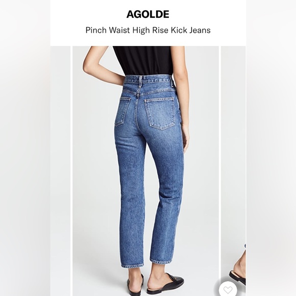 Agolde Pinch High Waist Kick Jean - Picture 2 of 4
